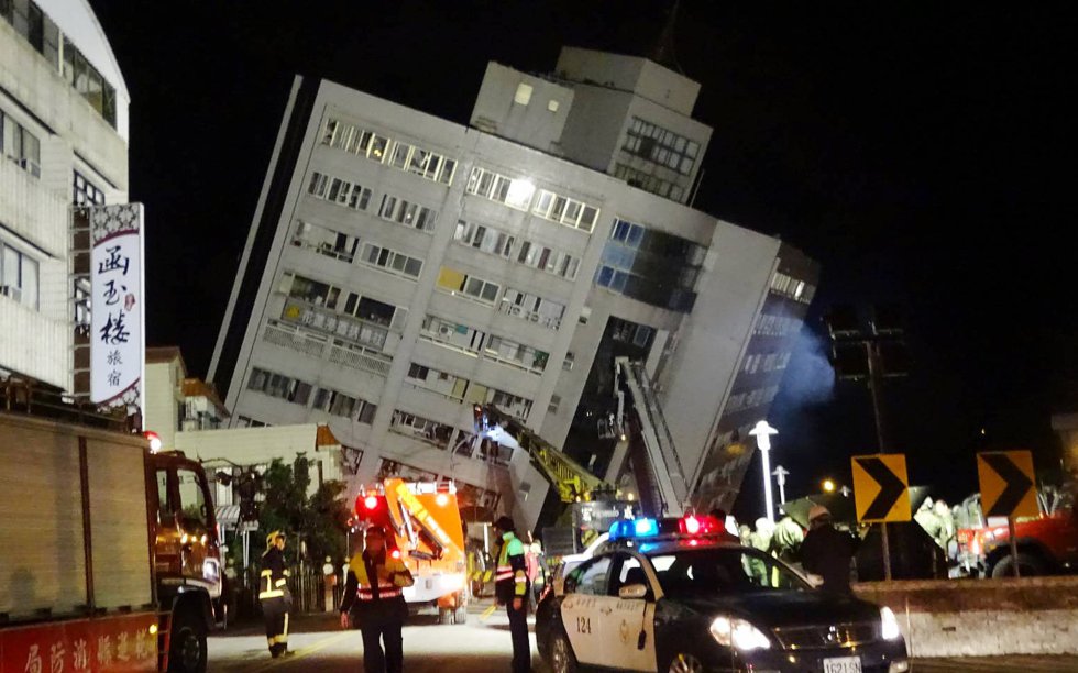 En Fotos: Terremoto en Taiwan causa muerte y destrozos