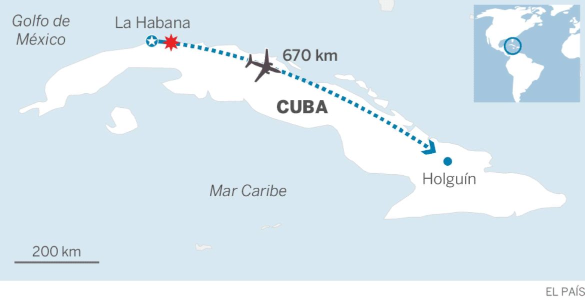 ¡ÚLTIMA HORA! Cuba: Cae avión de Cubana con 104 personas