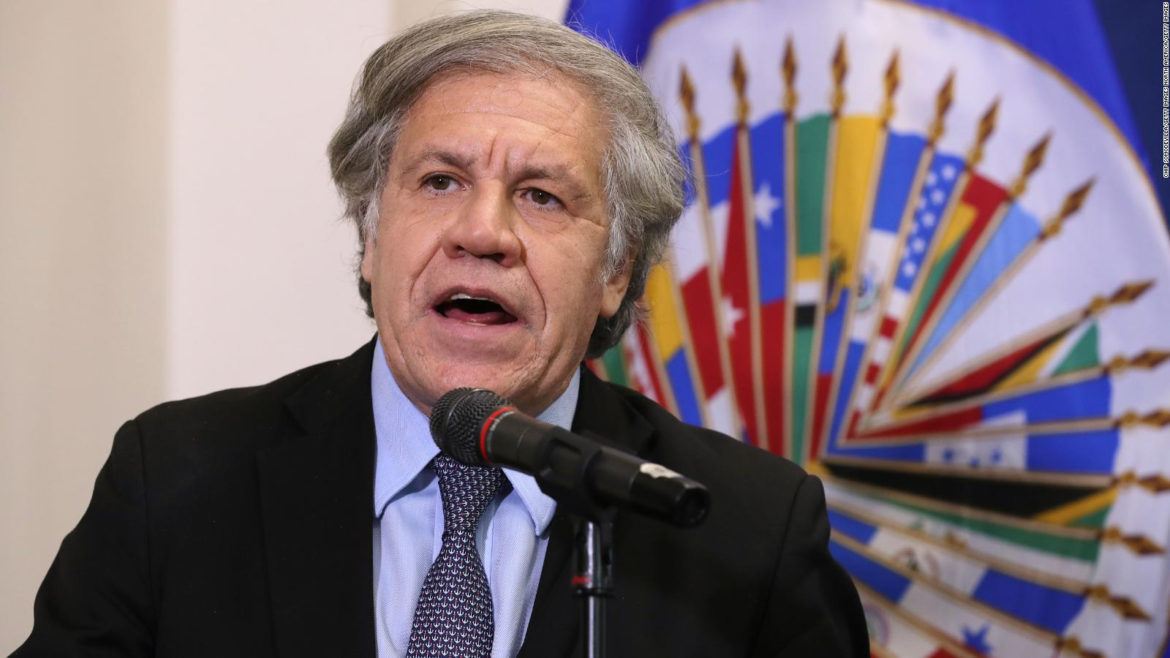 Luis Almagro volvió a denunciar que Venezuela sigue en un sendero de destrucción