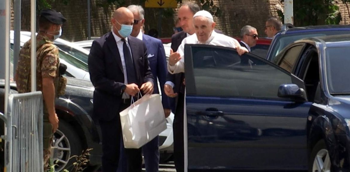 Papa Francisco de regreso al vaticano