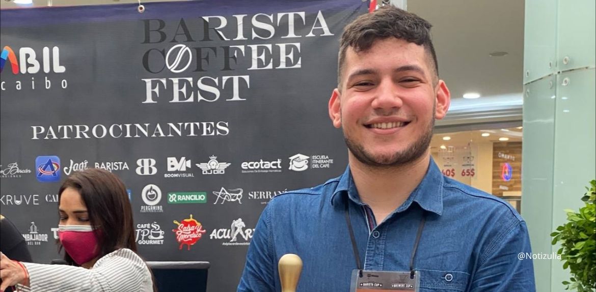 Nelson Castillo gana el Primer Festival Barista Coffee Fest 2021