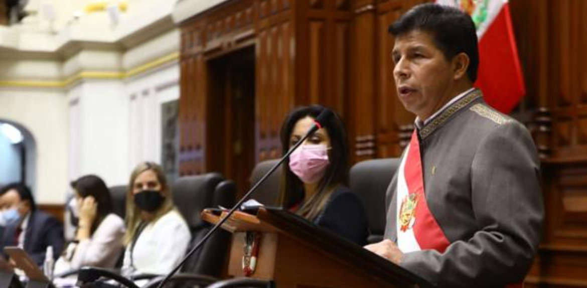 Congreso de Perú rechazó por mayoría, segunda solicitud de Vacancia contra Pedro Castillo.