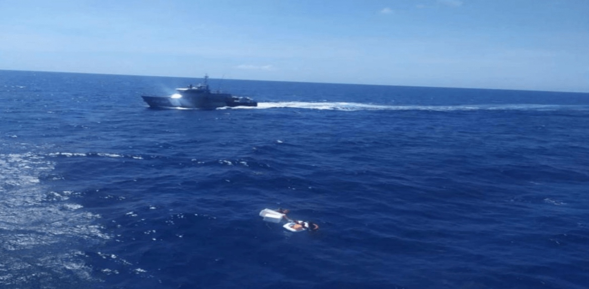 INEA reporta naufragio de embarcación venezolana en aguas colombianas