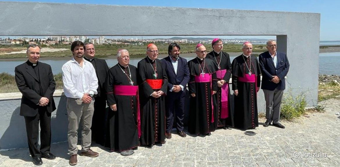 Monseñor Edgar Peña inauguró la sede operativa de la JMJ Lisboa 2023