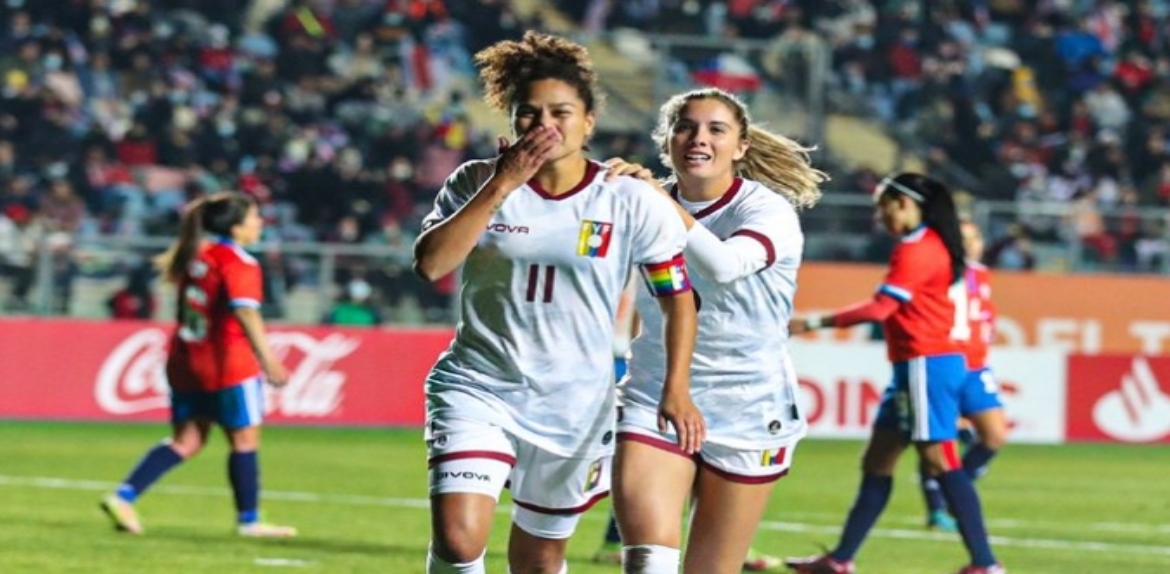 Oriana Altuve lidera la goleada de la Vinotinto Femenina ante Chile