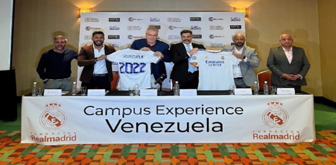 La «Clinic» de la Fundación Real Madrid llegará en julio a Venezuela