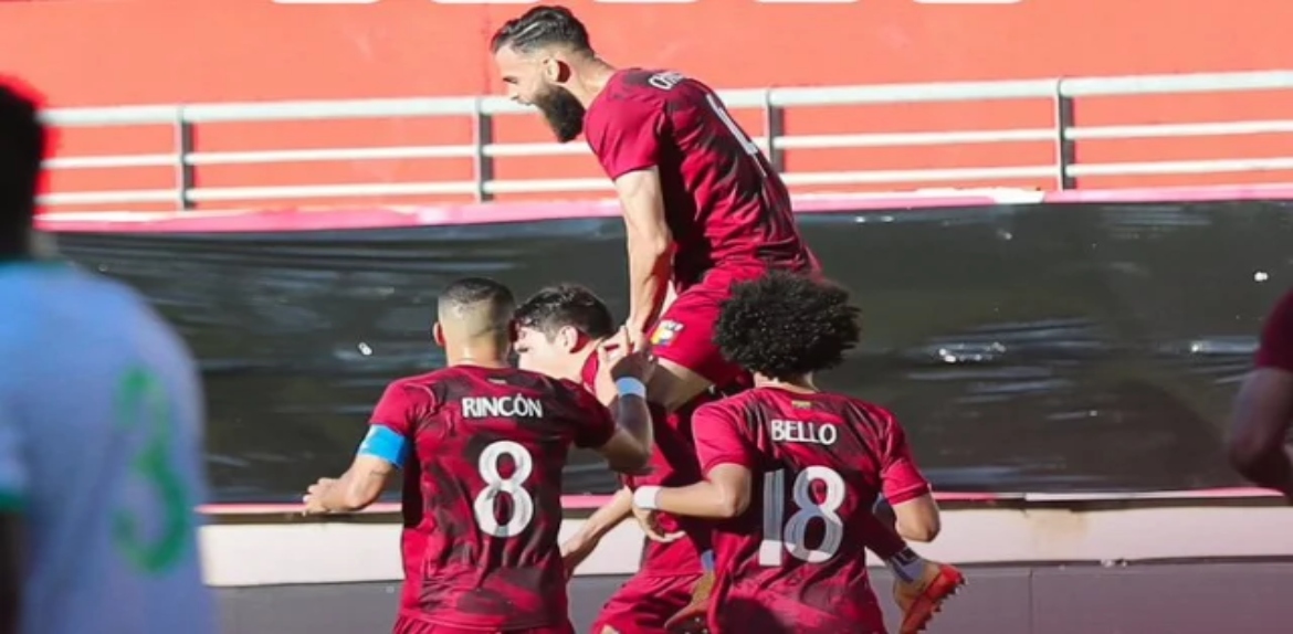 Venezuela derrotó a Arabia Saudita con gol de Nahuel Ferraresi
