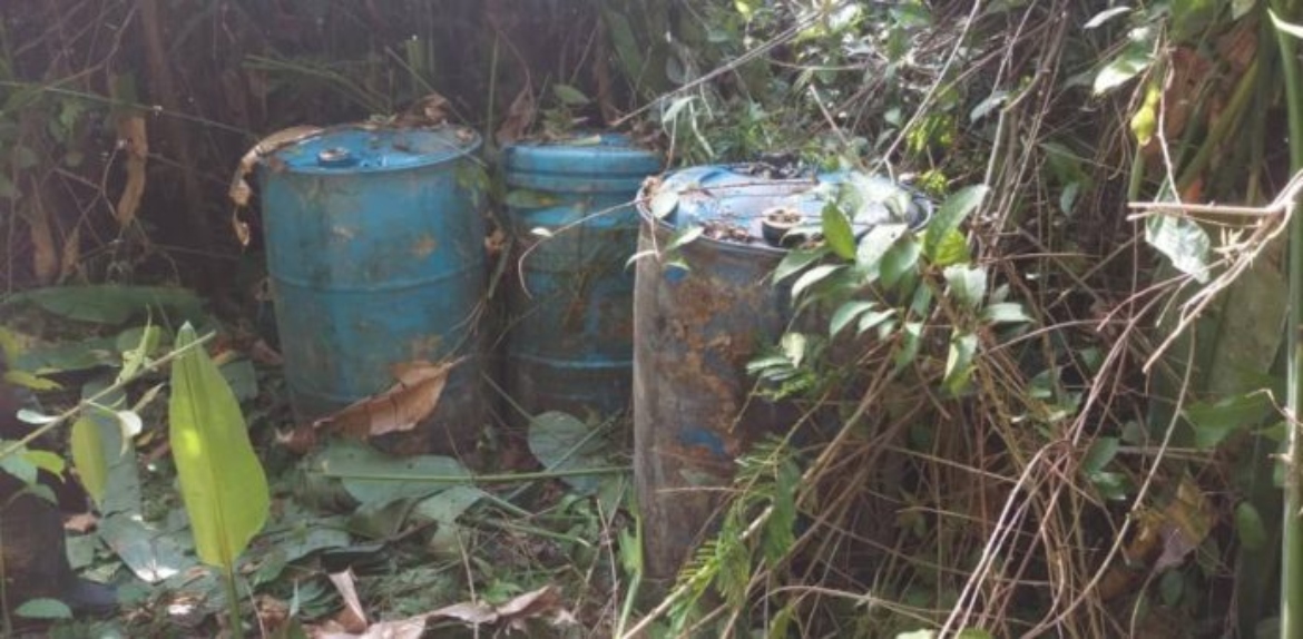 Localizan 2.000 litros de gasolina cerca de pista clandestina en Zulia
