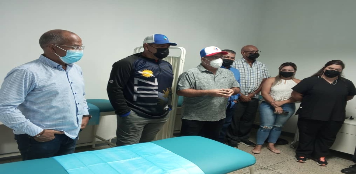 Reactivan sala de fisioterapia para los atletas zulianos