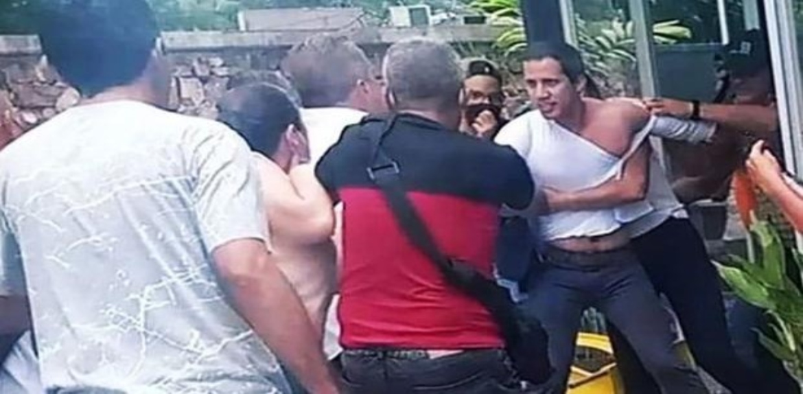 Estados Unidos condenó los actos de violencia, acoso e intimidación contra Juan Guaidó