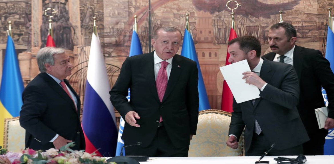 Ucrania y Rusia alcanzan acuerdo con la ONU y Turquía para exportar granos