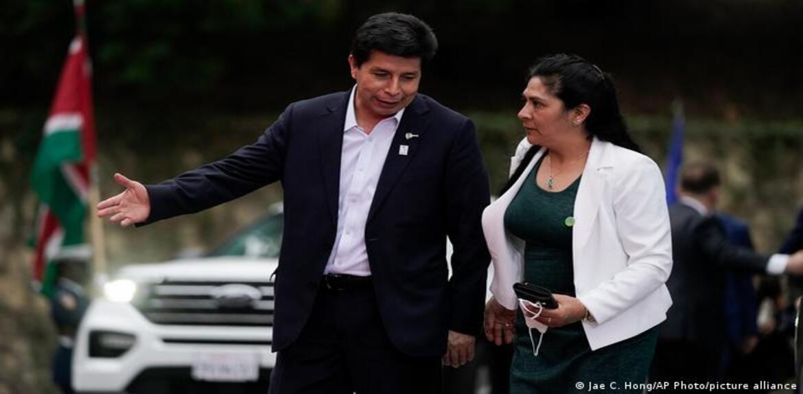 Congreso de Perú, aprueba informe que busca acusar al presidente Castillo.