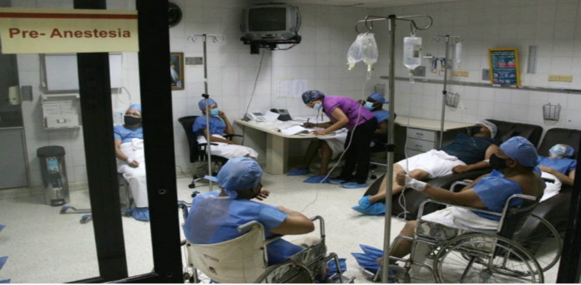 Operaron de cataratas a nueve zulianos en el Hospital Coromoto