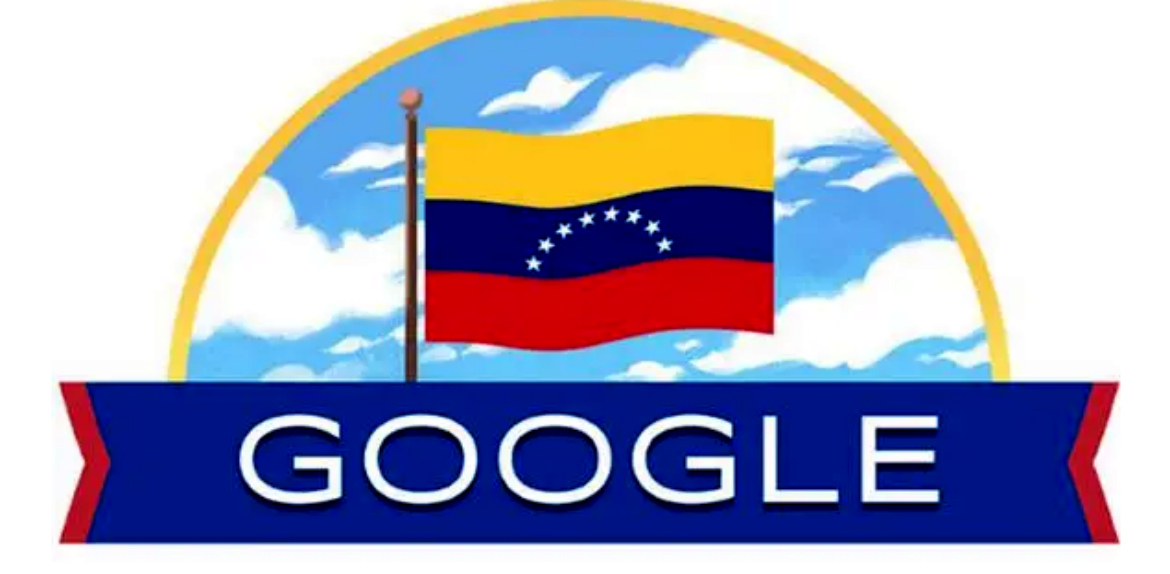 Google dedica doodle especial por el Día de la Independencia de Venezuela