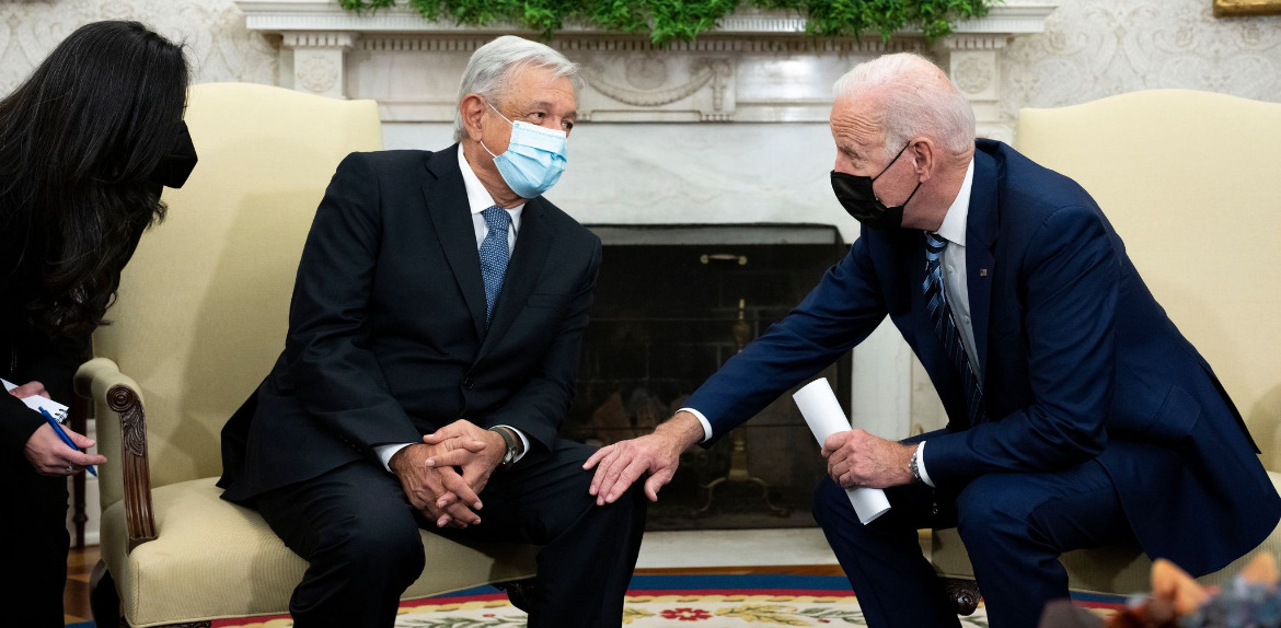 López Obrador, se reúne con Joe Biden en Washington
