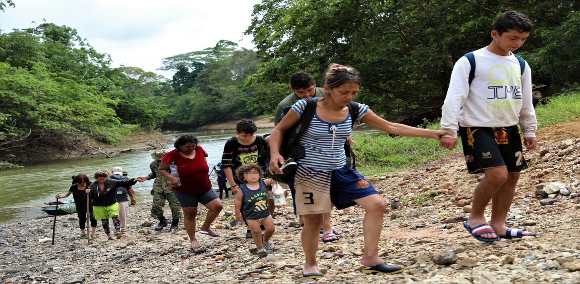 Medio millón de migrantes cruzó el Darién en 2023, 63% eran venezolanos