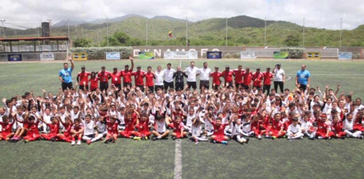 La Fundación del Real Madrid realizó clínicas deportivas en tres ciudades de Venezuela