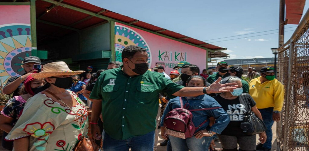 Alcalde Rafael Ramírez Colina inspeccionó las instalaciones del Mercado KAI KAI en el centro de Maracaibo