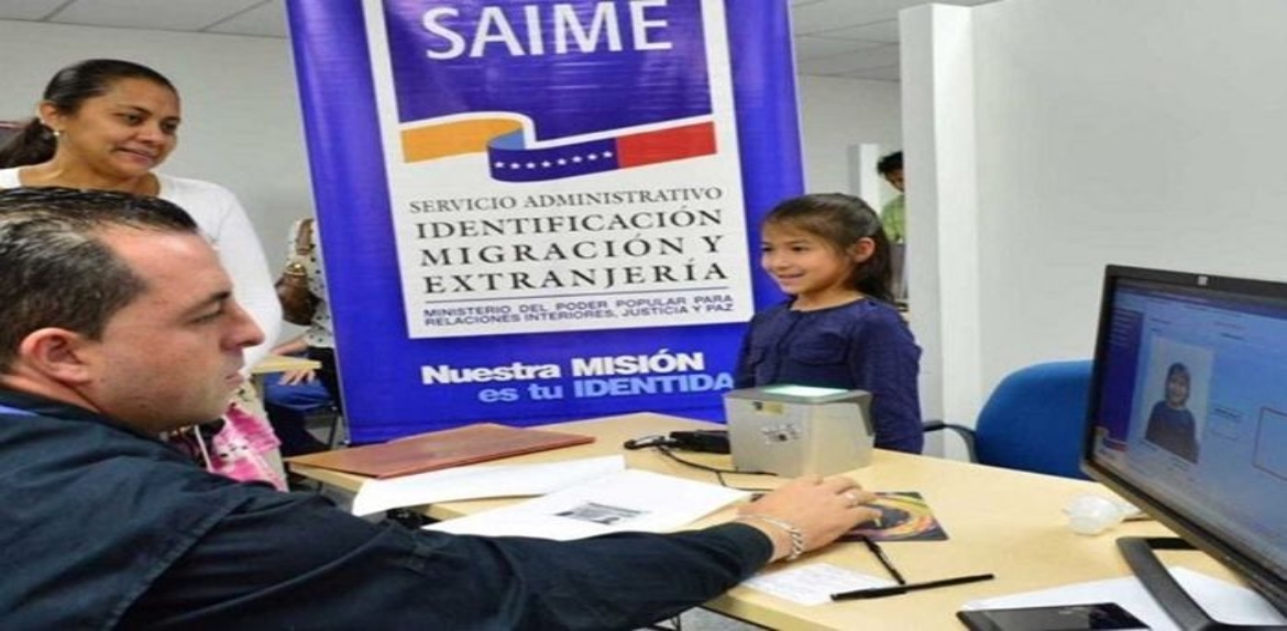 Más de 90 oficinas habilitadas por el Saime para cedulación de niños