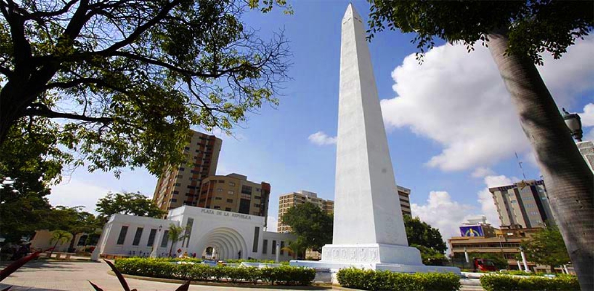 En 1945 se inauguró la Plaza de la República en Maracaibo