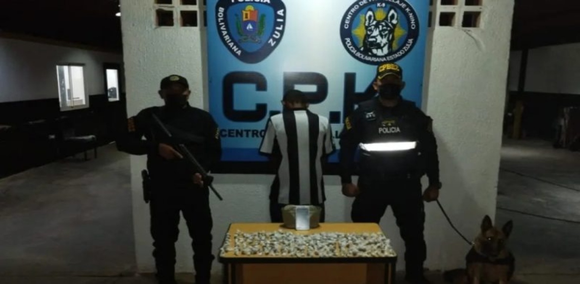 Policía del Zulia capturó a dos hombres por tenencia de droga en Maracaibo