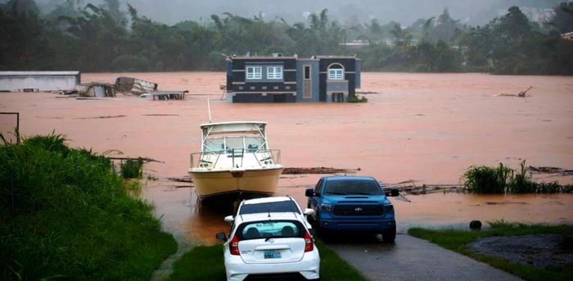 Huracán Fiona causa estragos, en el Caribe, luego  de la alerta  emitida este domingo por la Onamet.