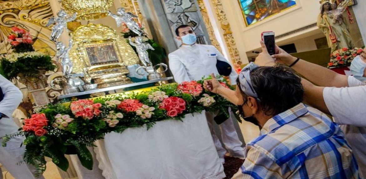 «Nuestra Señora de Fátima» recibió con gozo mercedario la Sagrada Reliquia de Chiquinquirá