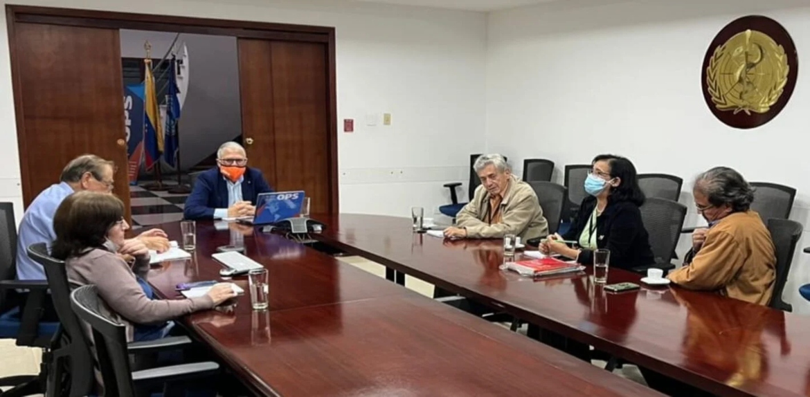 OPS se reunió con la Sociedad de Salud Pública de Venezuela