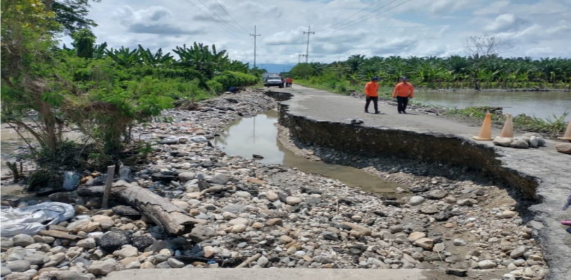 Incomunicado municipio Pulgar tras desbordamiento del río Chama