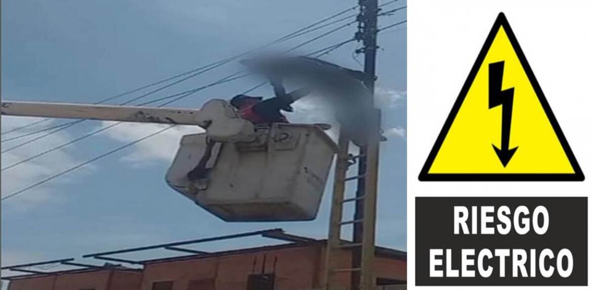 Falleció hombre electrocutado en un tendido eléctrico, en Punta Cardón