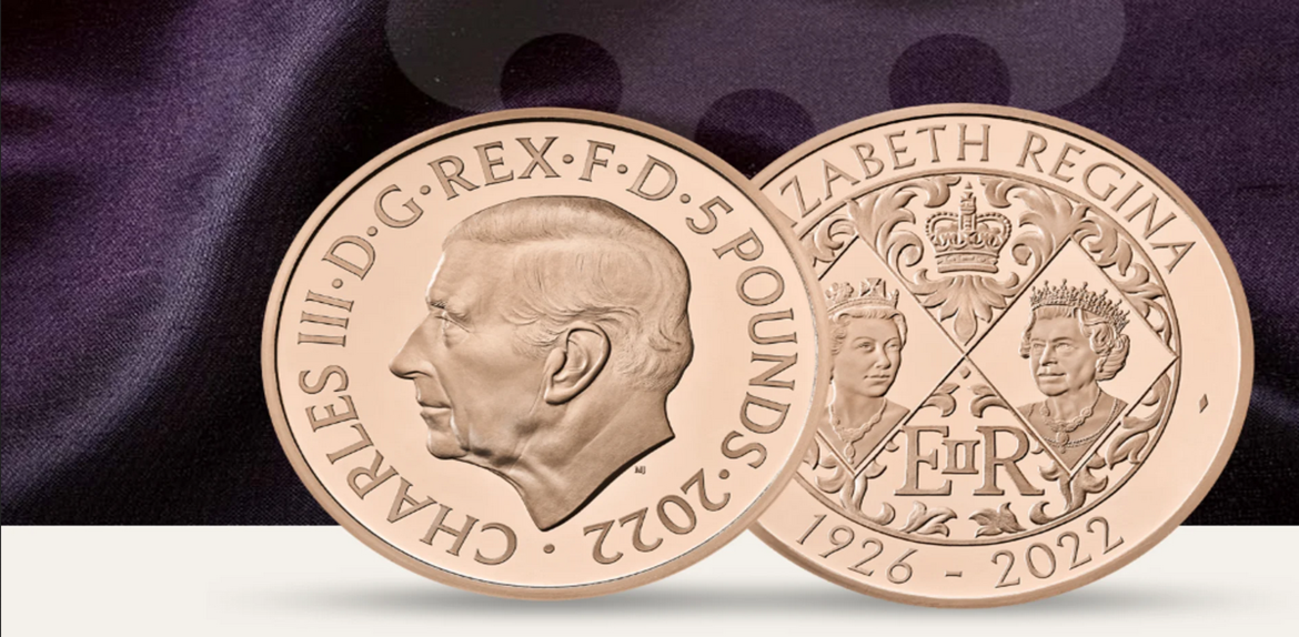 Presentan moneda con la Imagen del nuevo monarca Carlos III