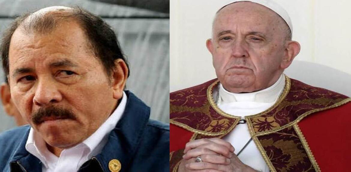 Daniel Ortega| “Papa Francisco tiene la -Dictadura Perfecta-”