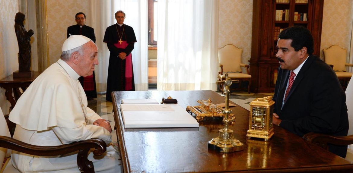 El Papa Francisco respondió mensaje de Nicolás Maduro: «Es el camino que seguiremos»