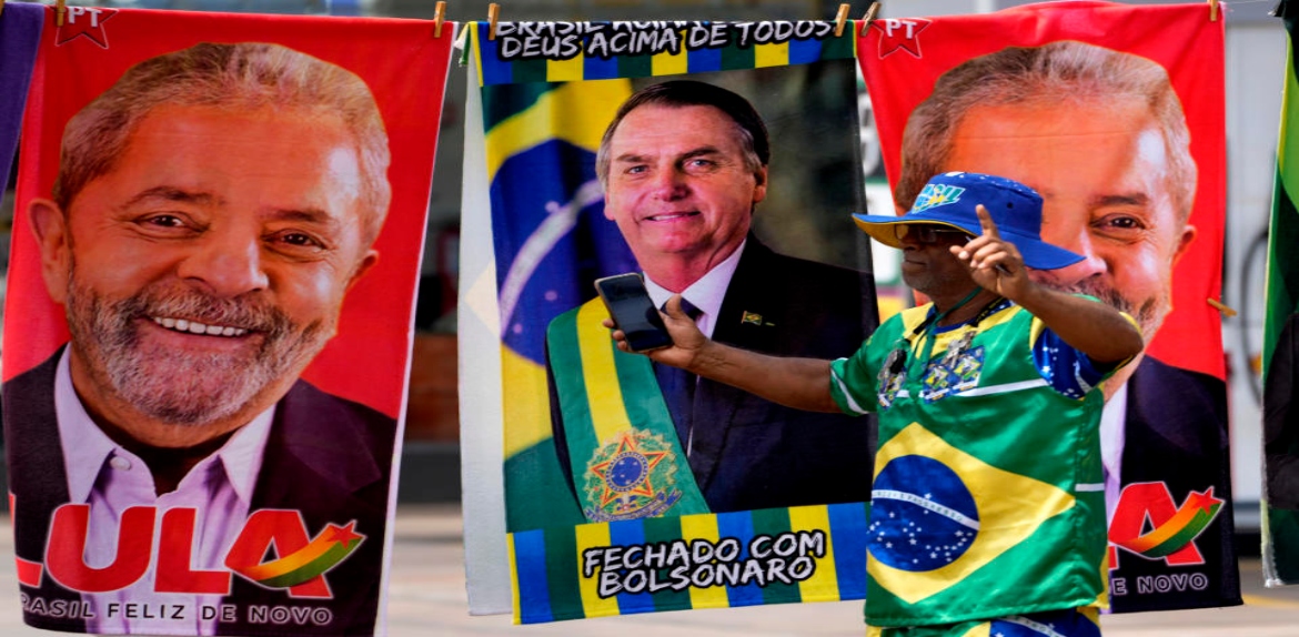 Brasil decide mañana entre Lula o Bolsonaro