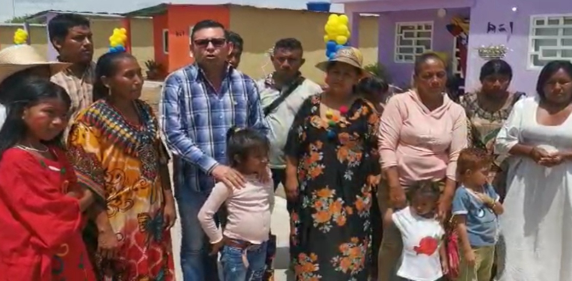 Entregan viviendas a comunidades indígenas en el municipio Jesús María Semprún