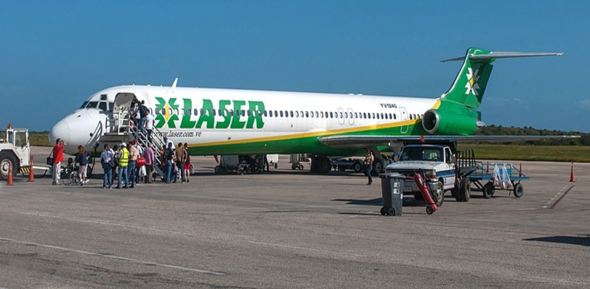Aerolínea LASER habilitada para viajes entre Maracaibo y Bogotá