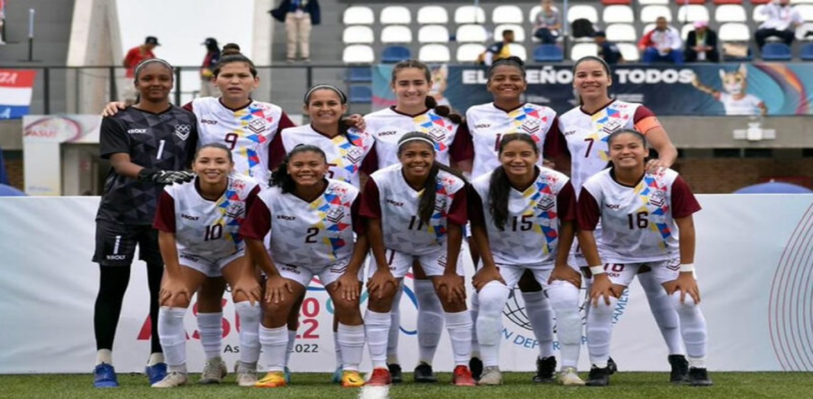 La Vinotinto Femenina golea a Paraguay en su estreno en los Juegos Suramericanos