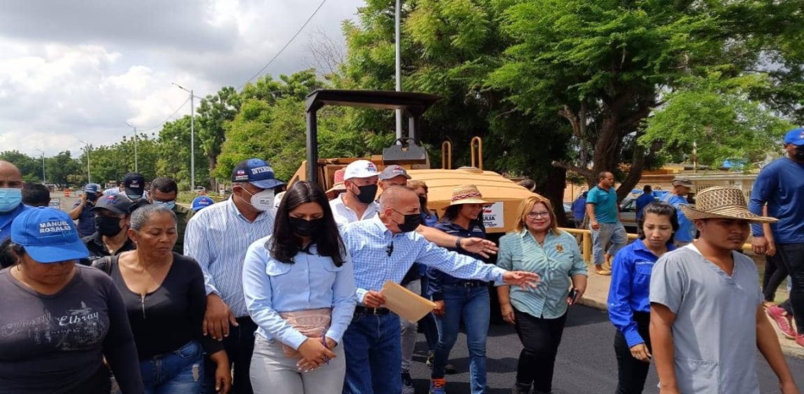 Gobernador supervisó trabajos en el Corredor Vial El Marite y anunció programa social y cultural en el Zulia