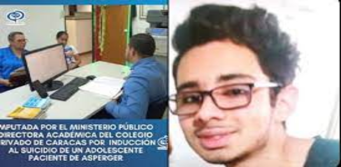 Imputan a directora académica de colegio en Caracas por delito de inducción al suicidio