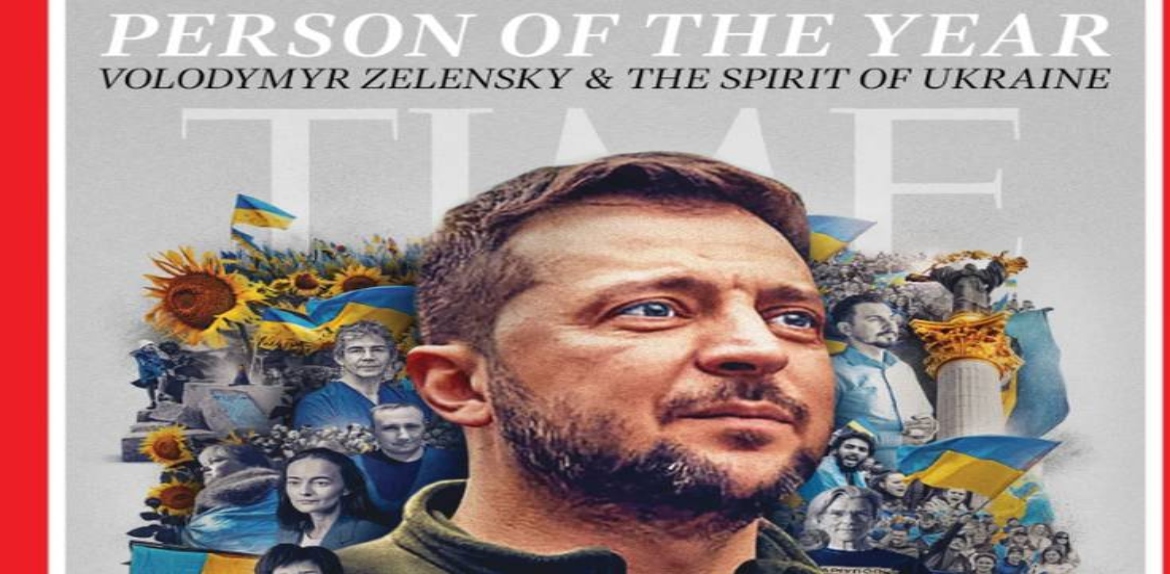 La revista TIME nombra persona del año a Volodymyr Zelensky y «el espíritu de Ucrania»