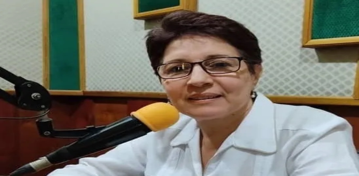 La locutora zuliana Moraima Gutiérrez cumple 59 años