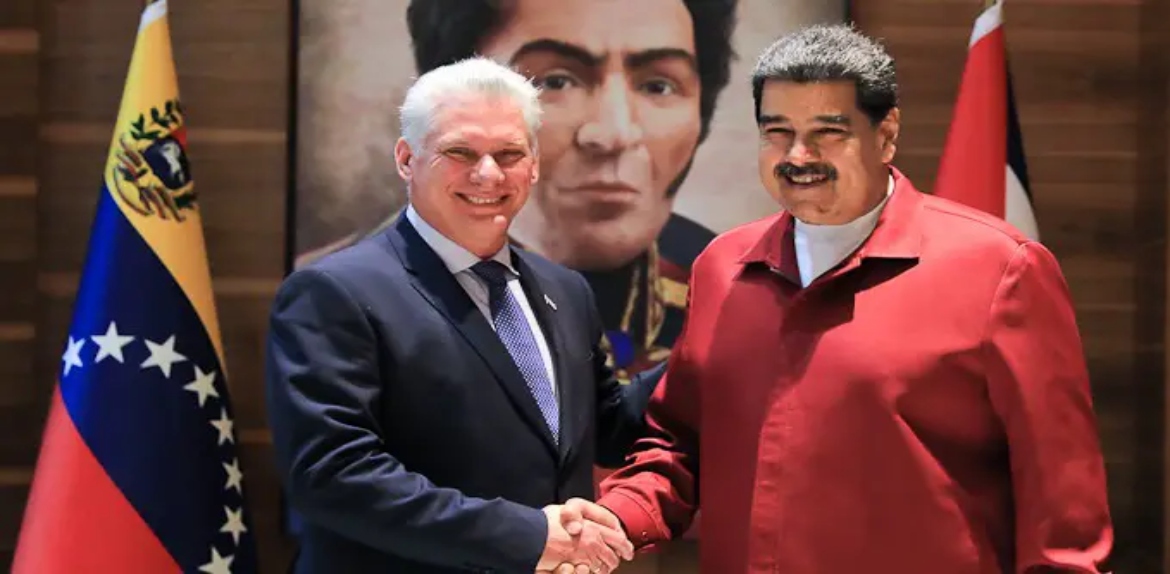 Díaz-Canel visita Venezuela para una reunión de trabajo con Maduro