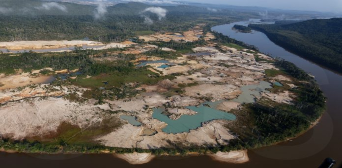 Cuenca del Orinoco venezolano amenazada por el avance de la minería ilegal