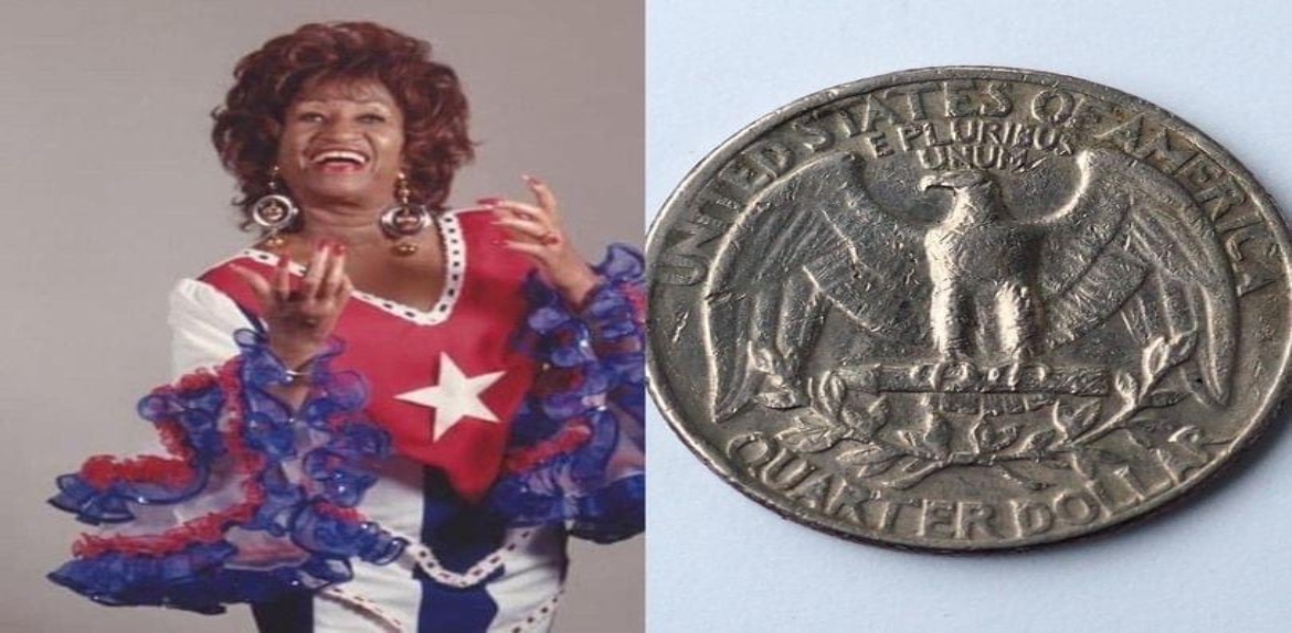 Celia Cruz será la primera cantante latina con su moneda de 25 centavos de dólar
