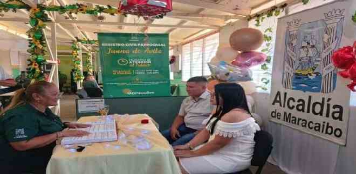 82 personas se casaron en Maracaibo en 48 horas