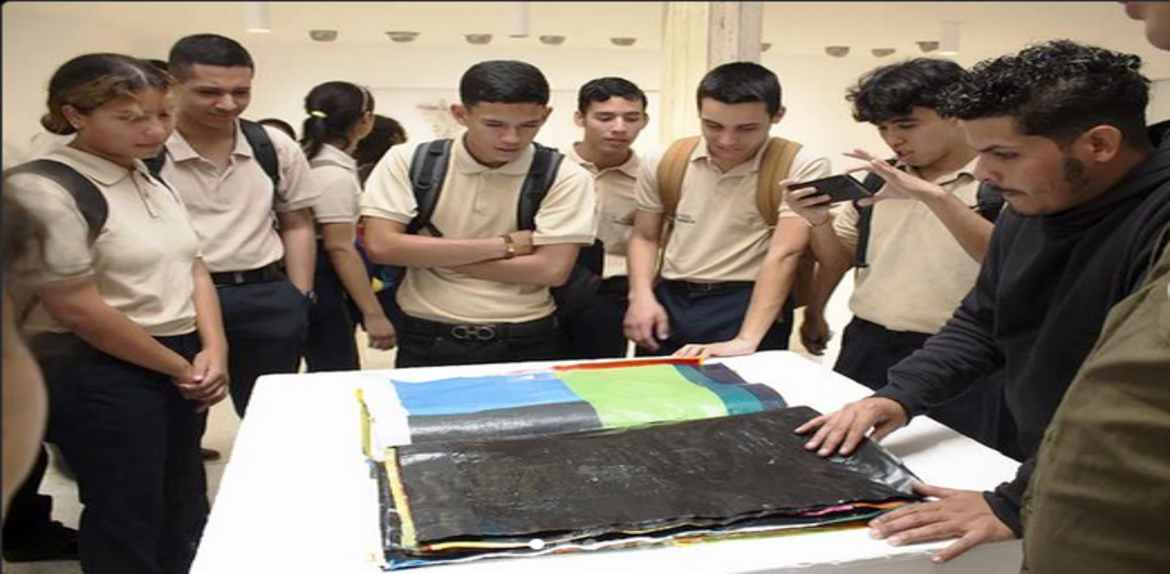 Centro de Bellas Artes de Maracaibo recibió a jóvenes artistas de la Escuela de Arte Nacional Julio Arraga