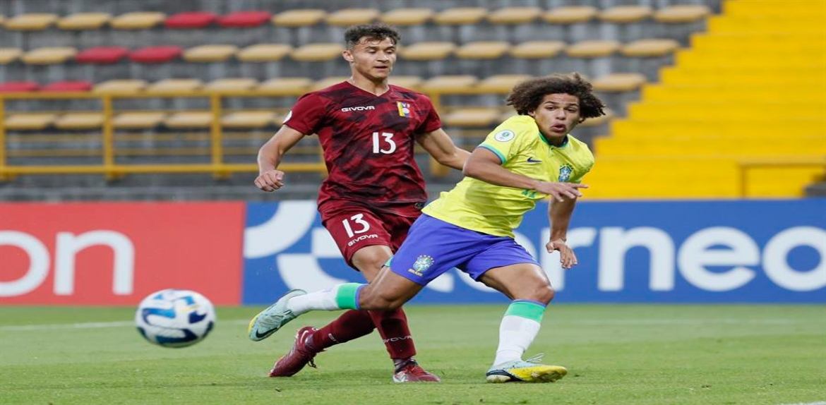 Brasil golea a Venezuela 3-0 y se acerca al Mundial Sub-20