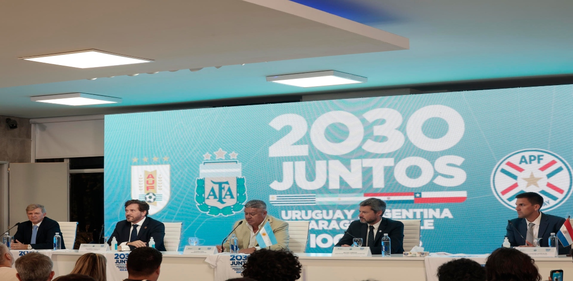 Argentina, Uruguay, Chile y Paraguay se postulan como sede para el Mundial 2030