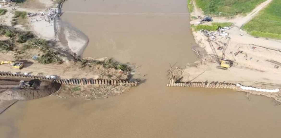 Río Zulia se desborda e inunda sectores del municipio Catatumbo