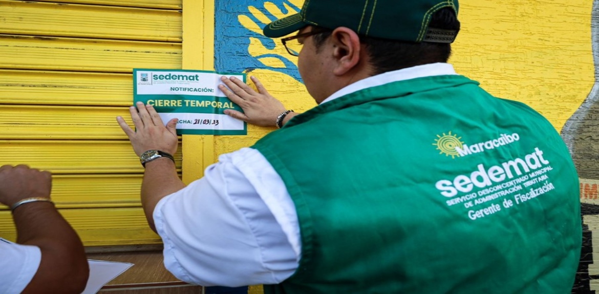 Arranca jornada de notificación de cobro de impuestos a comercios de Maracaibo